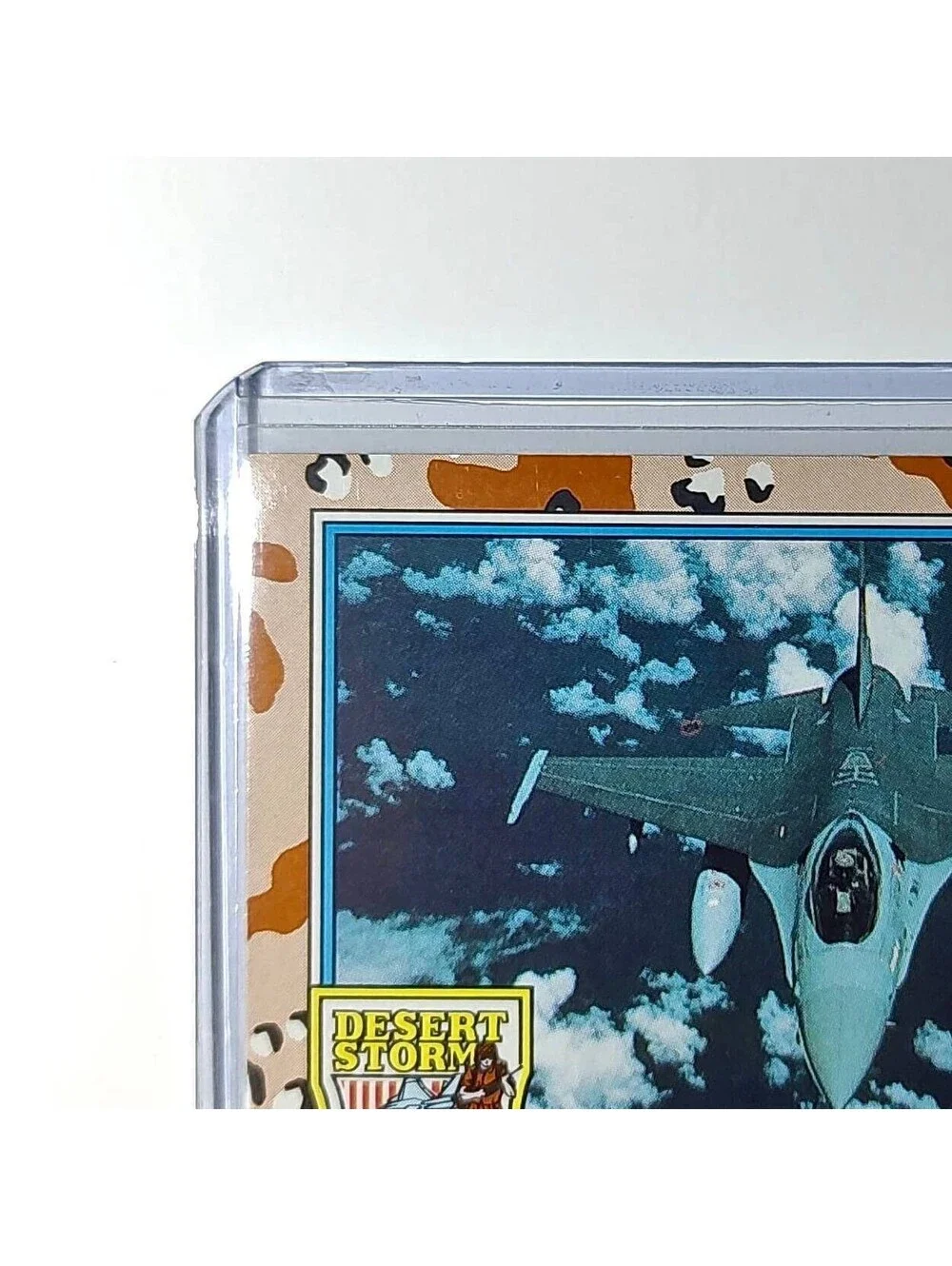 F-16 Fighting Falcon 1991 Topps Desert Storm #115 Card